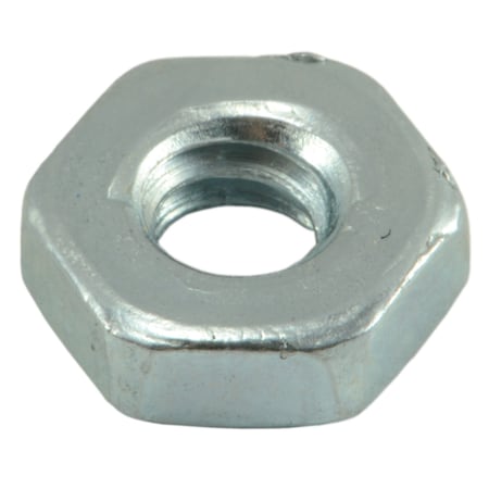 Machine Screw Nut, #10-24, Steel, Grade 2, Zinc Plated, 60 PK